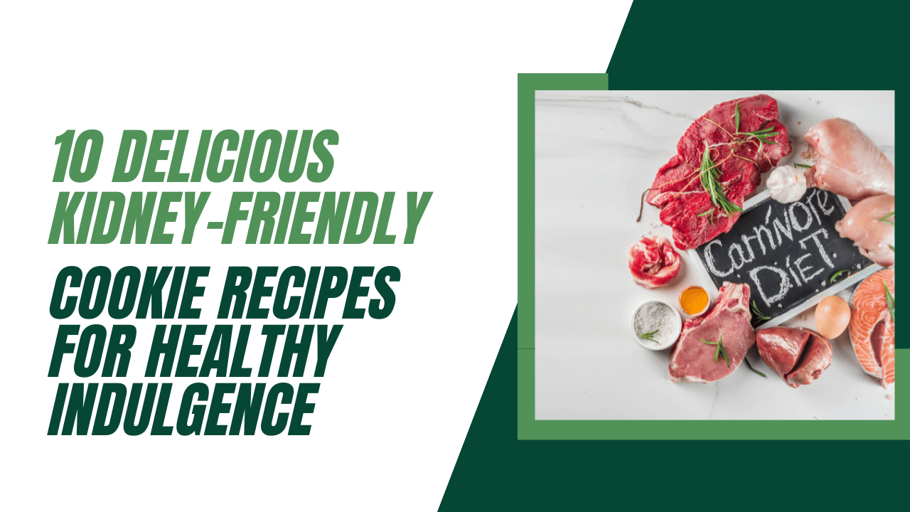 kidney friendly cookie recipes